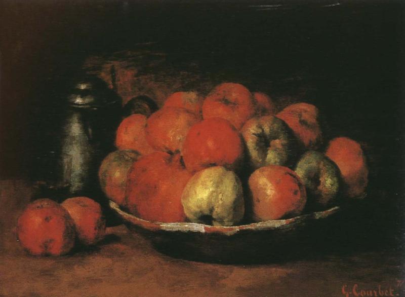 Gustave Courbet Still-life oil painting image